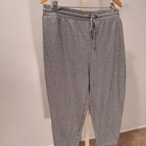 Anne Klein Sparkling Silver Joggers